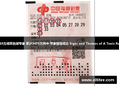 夏阳阳中奖69万成双色球专家 累计3475万喜中 专家指导成功 Signs and Themes of A Toxic Relationship